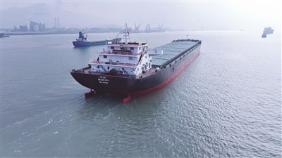 新年首艘“宁德造”船舶出口印度尼西亚